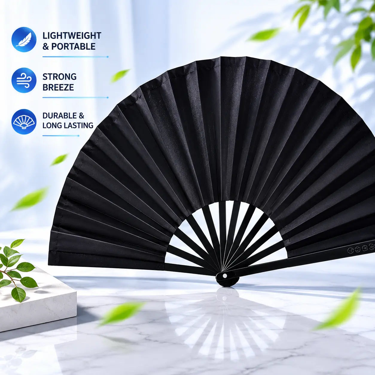 13" Foldable Chinese Hand Fan