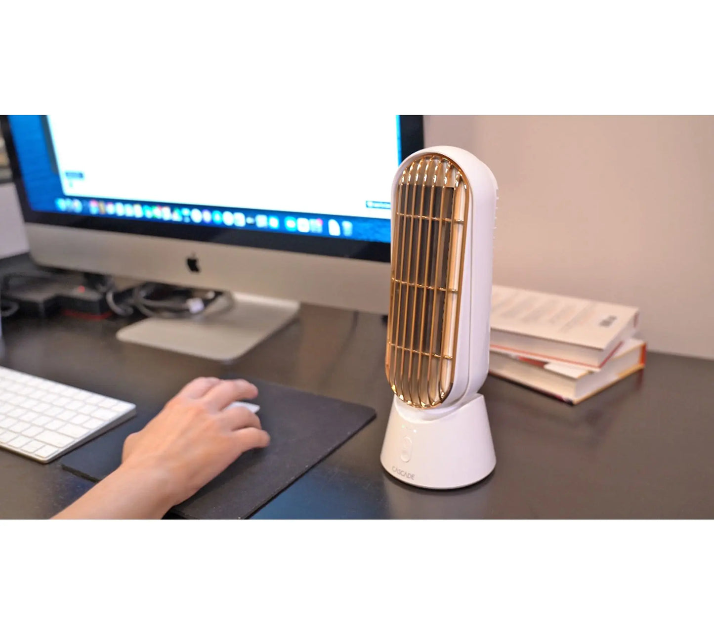 Cascade Set of 2 Portable Rechargeable 10" Fan