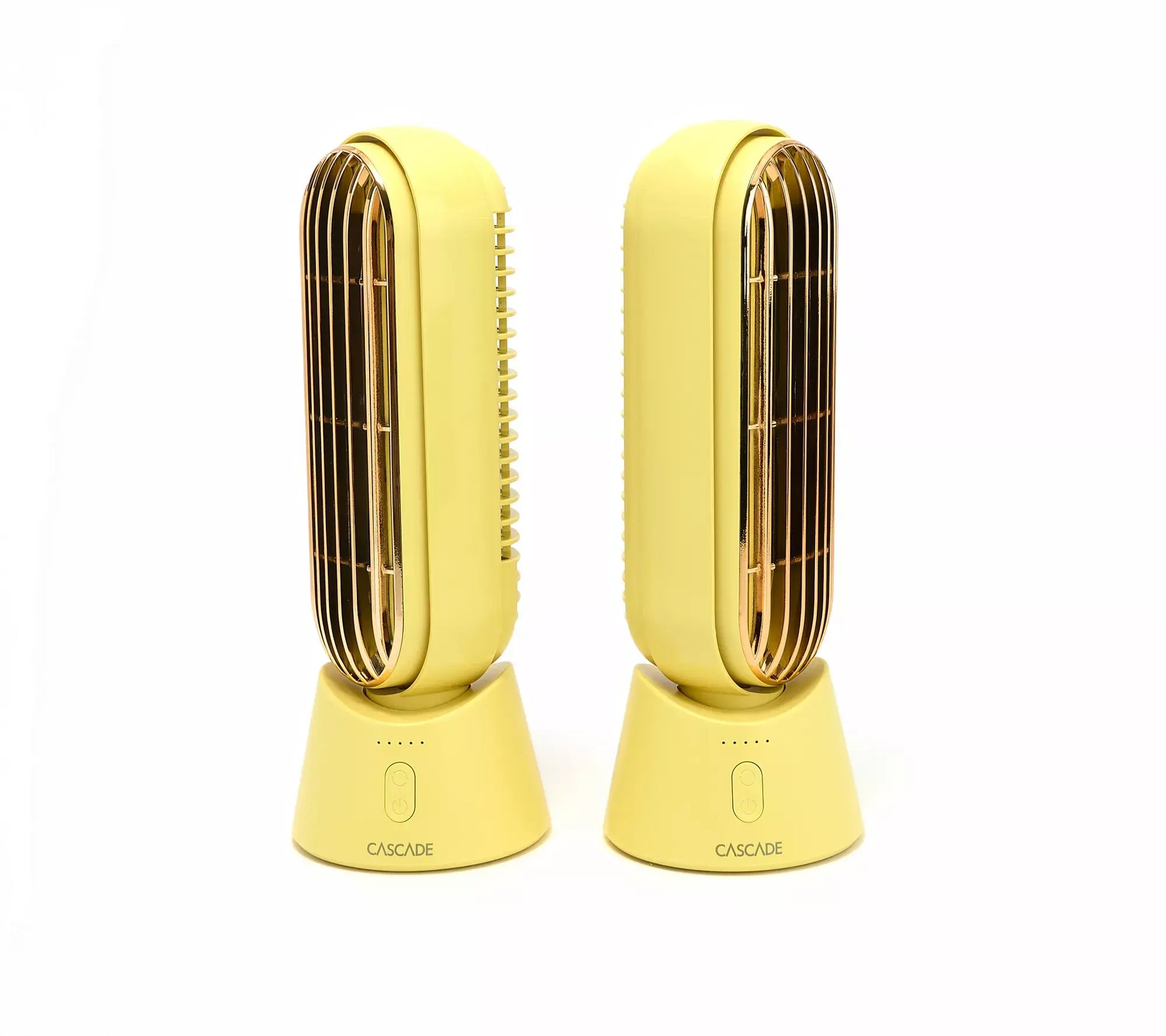 Cascade Set of 2 Portable Rechargeable 10" Fan
