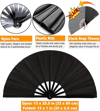 13" Foldable Chinese Hand Fan