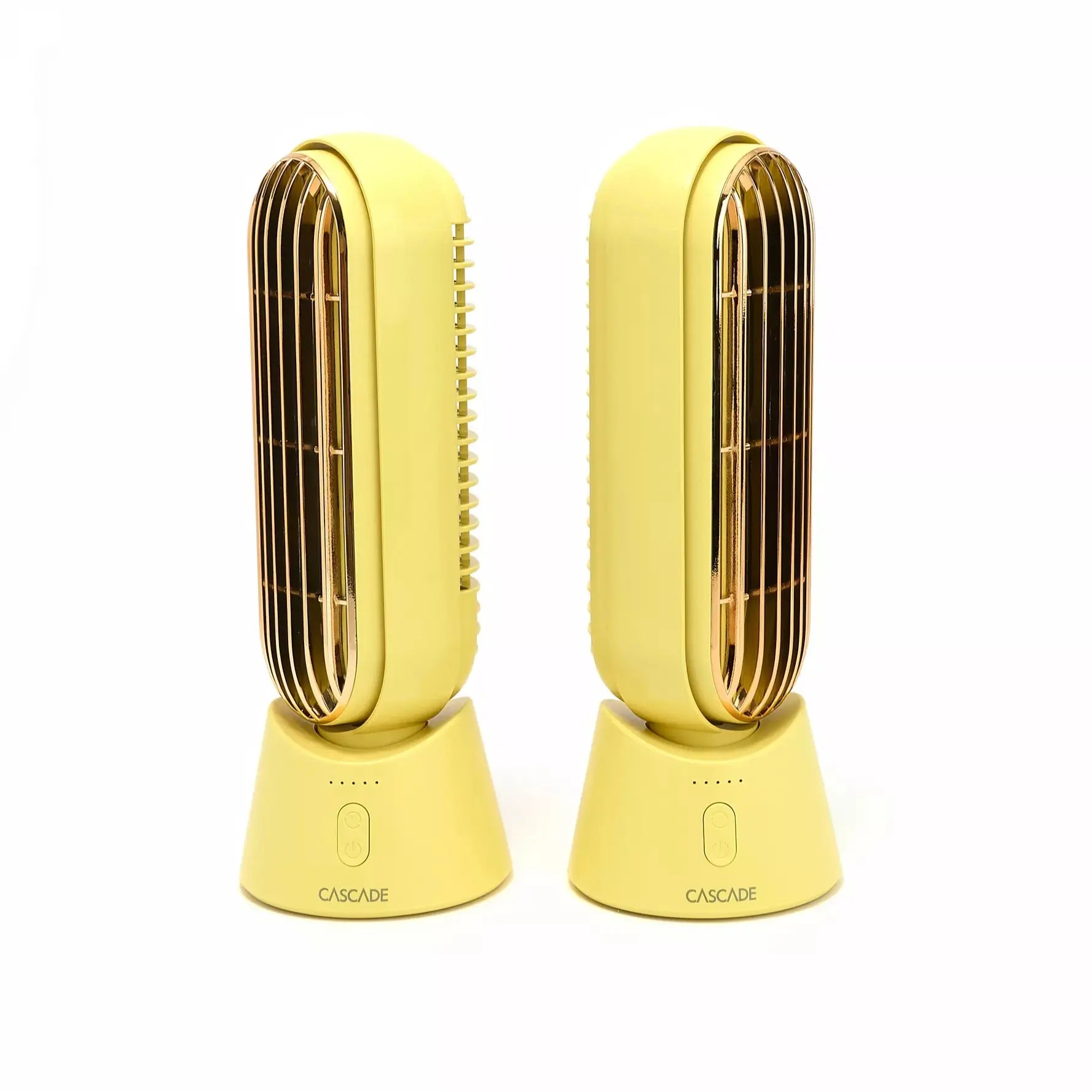 Cascade Set of 2 Portable Rechargeable 10" Fan