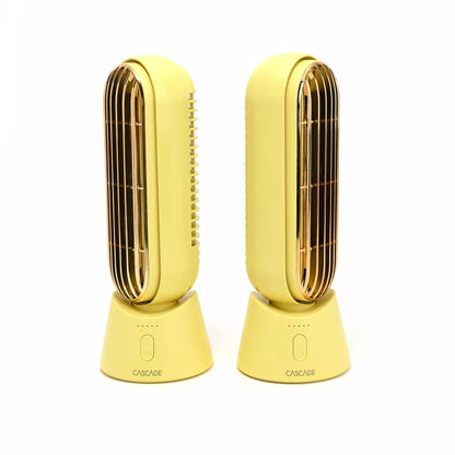 Cascade Set of 2 Portable Rechargeable 10" Fan