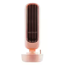 2021 New Air Cooler Fan USB Leafless Cooling Fan Multifunctional Desktop Silent Air Conditioner Humidifier Home Office