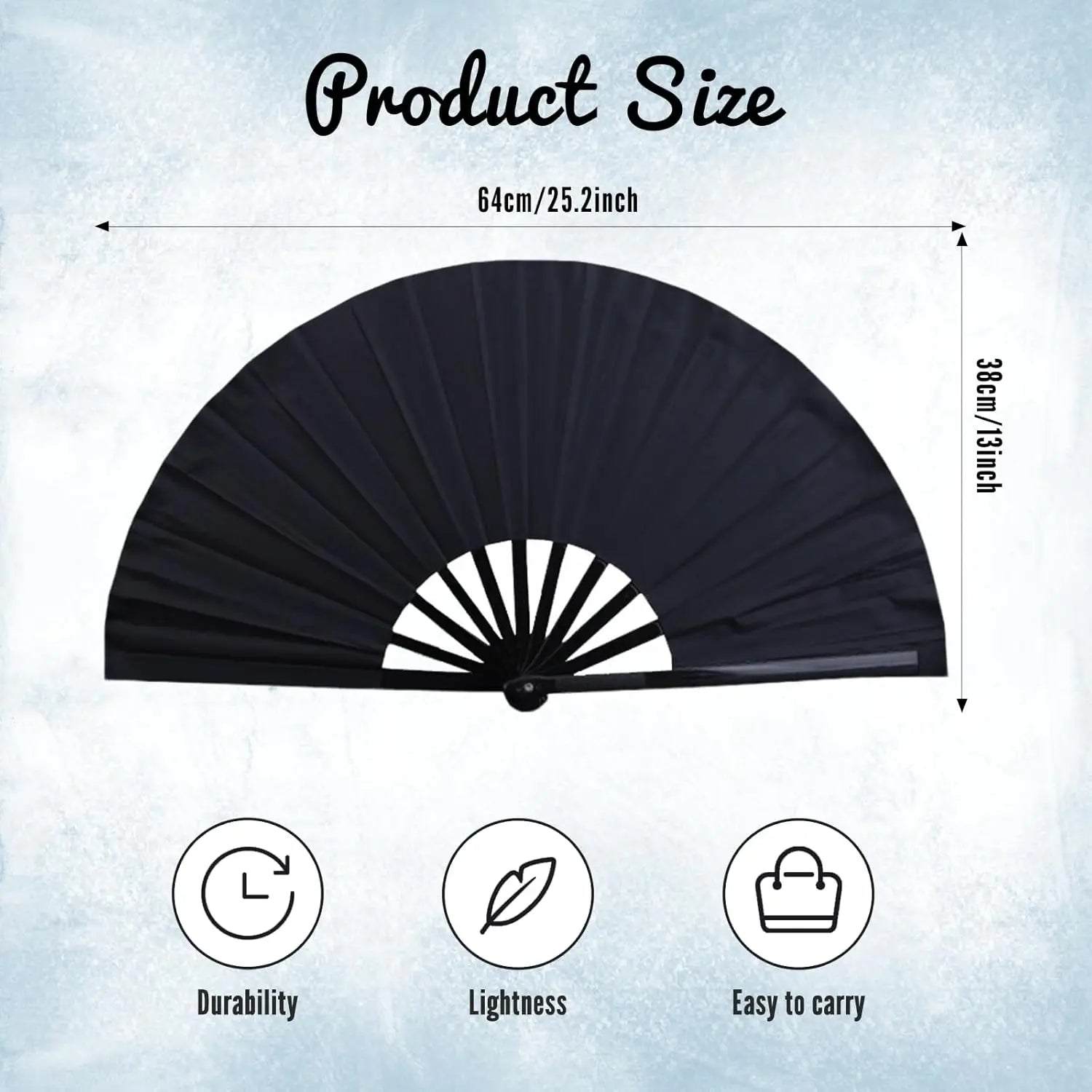 13" Foldable Chinese Hand Fan